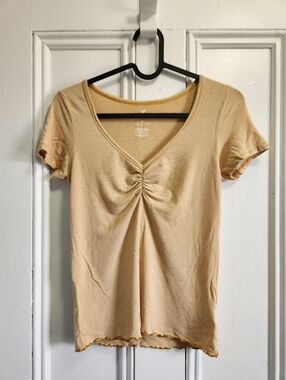 American Eagle Outfitters Soft & Sexy Fitted T-Shirt Size XS